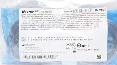 Stryker 6790-100-003 Bipolar Irrigator Integrated Tubing And Bipolar Cord Set(x)